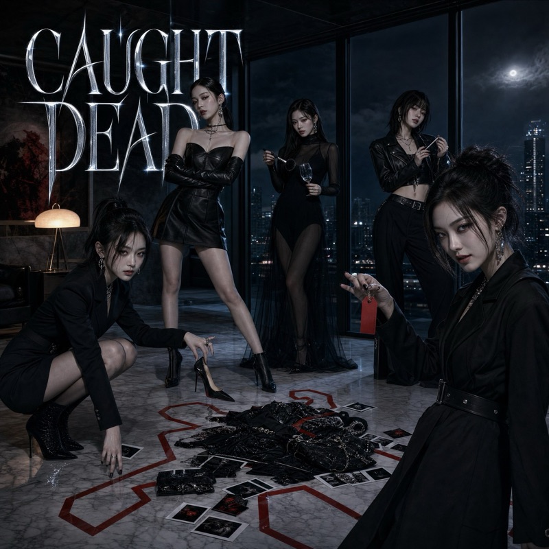 CAUGHT DEAD artwork